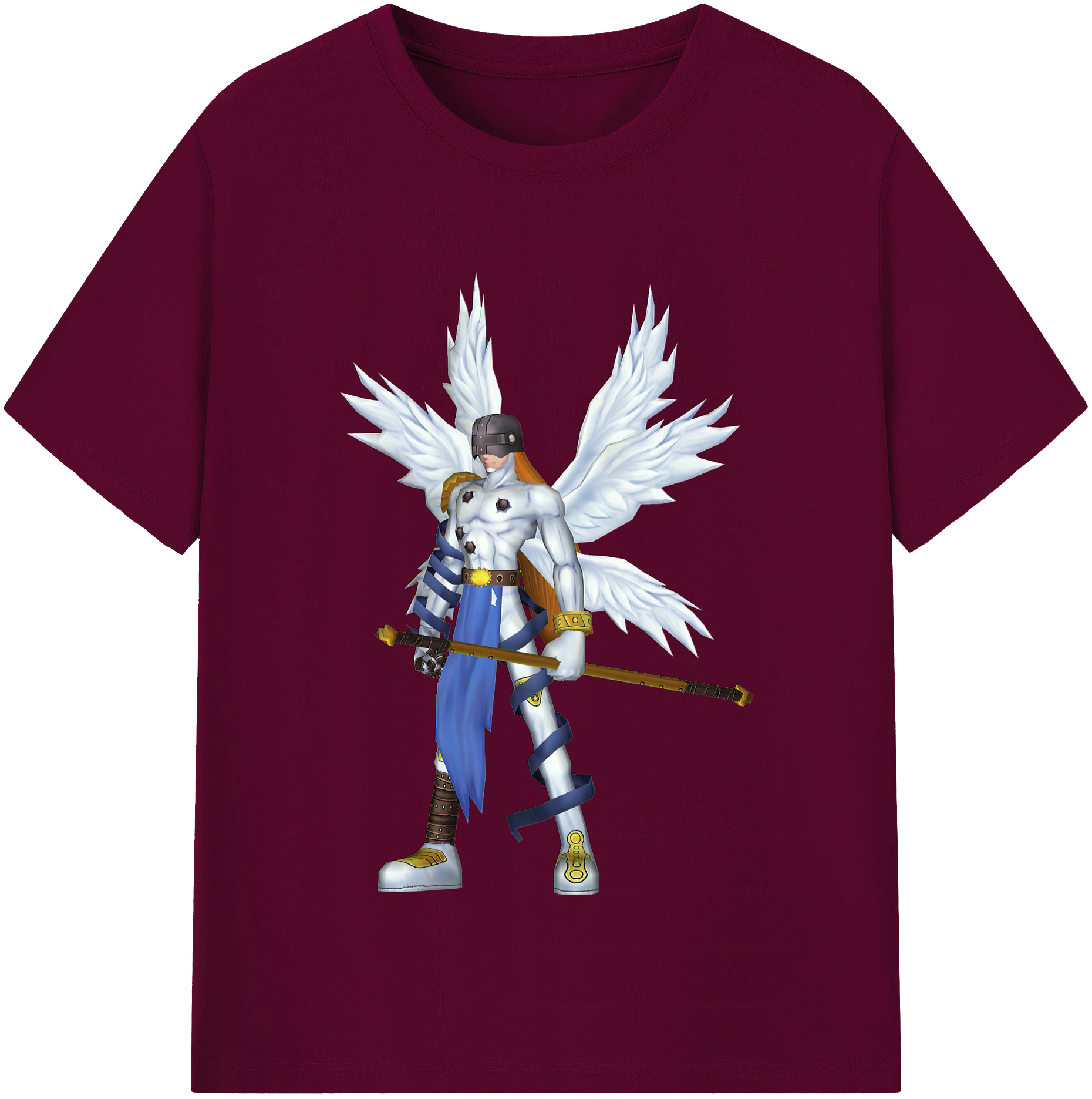 （画像用） Digimon デジタルモンスター/デジモン レディースカジュアルプリントTシャツ（綿100％）